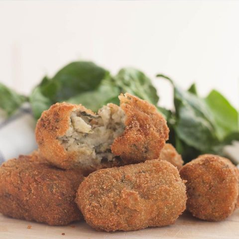 CROQUETA ESPINACA 11x350 PRELI