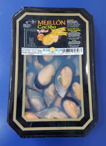 MEJILLON COCIDO BAND.700GR.6x1