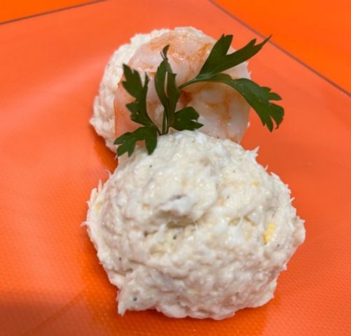 ENSALADILLA DE MERLUZA Y LANGOSTINO (1KG)