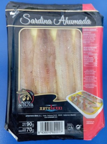 SARDINA AHUMADA 70GR.