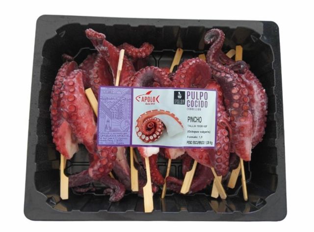PINCHO PULPO COCIDO( 15/20 P) 2x1.5