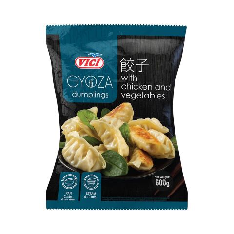 GYOZAS POLLO Y VERDURA VICI 8x600GR