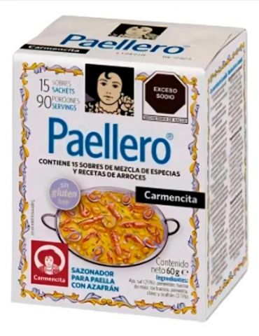PAELLERO 60G(15UND)CARMENCITA