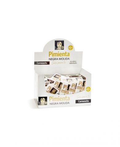PIMIENTA NEGRA MONODOSIS x 250UNI CARMENCITA