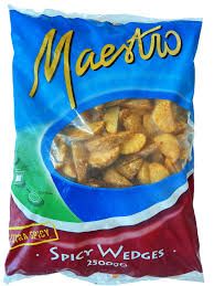 PATATA SPICY 4x2.5 KG MAESTRO